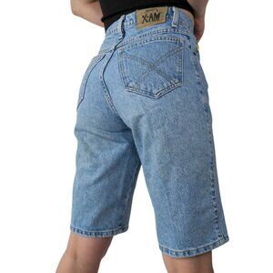 Vintage 90s Jeans X-AM High Waisted Denim Shorts